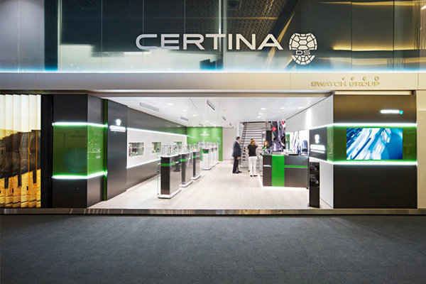 南寧 Certina 雪鐵納表專賣店、門店