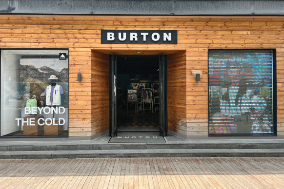 北京BURTON伯頓專賣店、門店