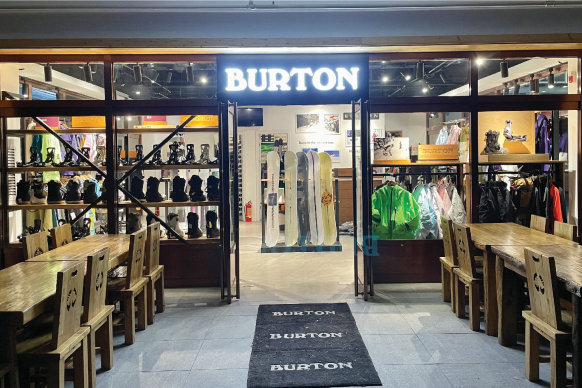 張家口BURTON伯頓專賣店、門店