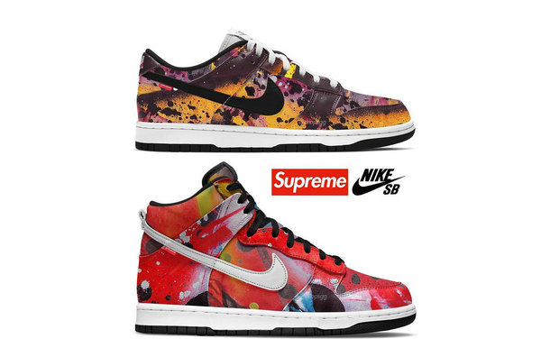 Supreme x Nike SB Dunk 聯(lián)名鞋款再曝光