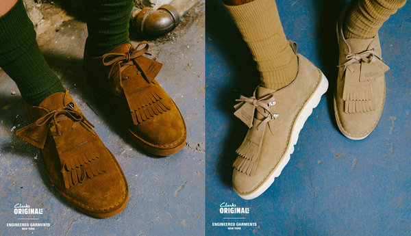 Clarks Originals x Engineered Garments 聯(lián)名全新鞋款