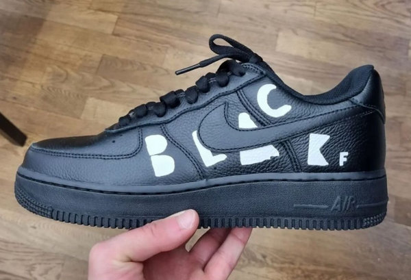 BLACK COMME des GAR?ONS x Nike Air Force 1聯(lián)名鞋款1.jpg