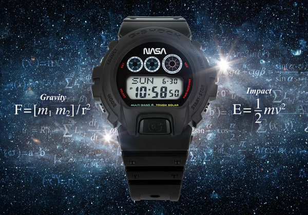 G-SHOCK 與 NASA 全新聯(lián)名表款發(fā)布